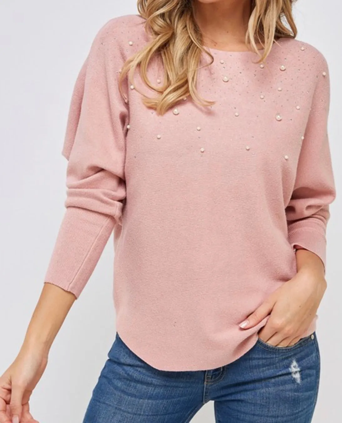 Pretty Pearls Sweater