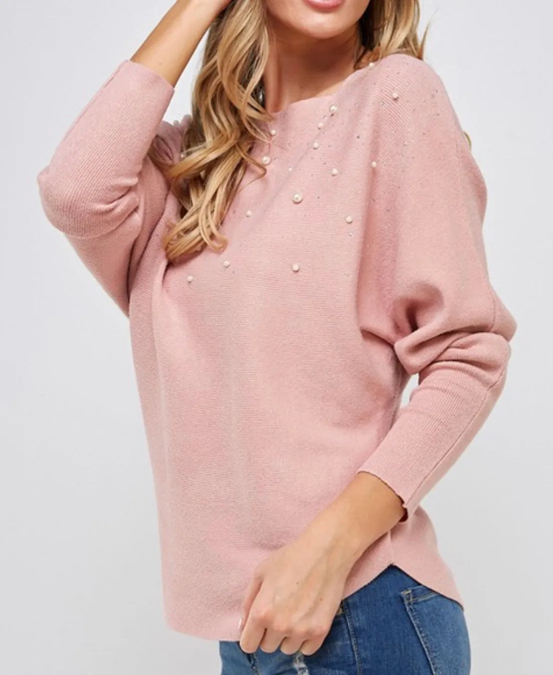 Pretty Pearls Sweater