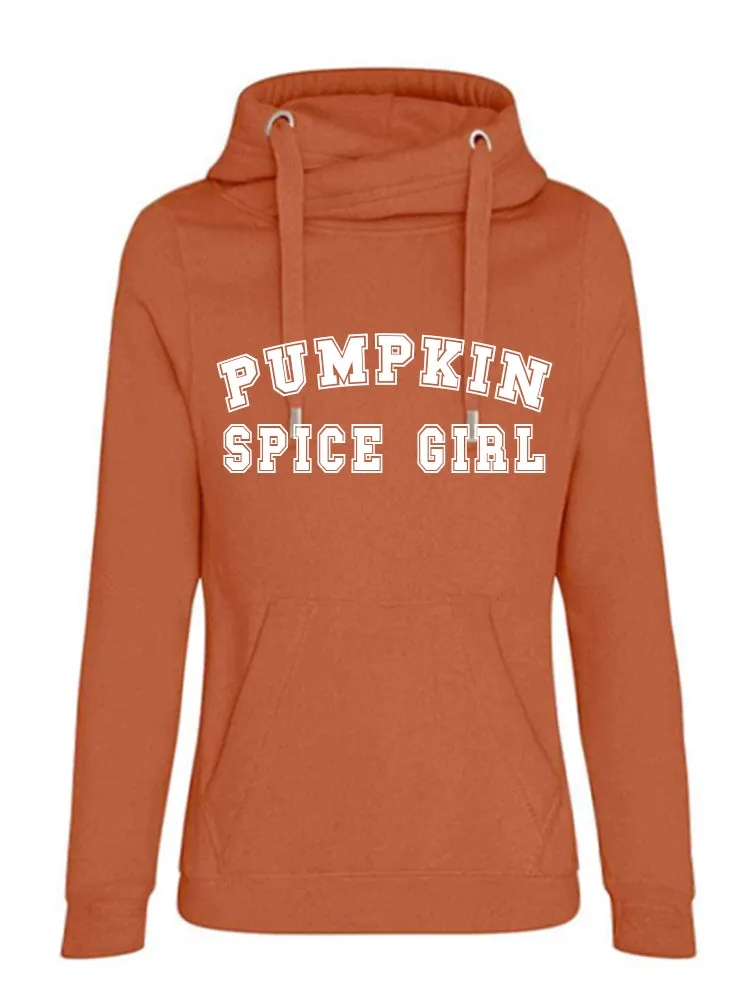 Pumpkin Spice Girl Luxe Hoodie - Rust