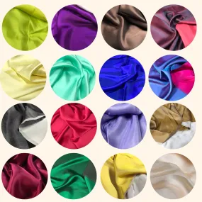 PURE MULBERRY SILK fabric by the yard – Satin silk fabric – 19mm - Silk apparel fabric - Gift for women - Sewing clothes