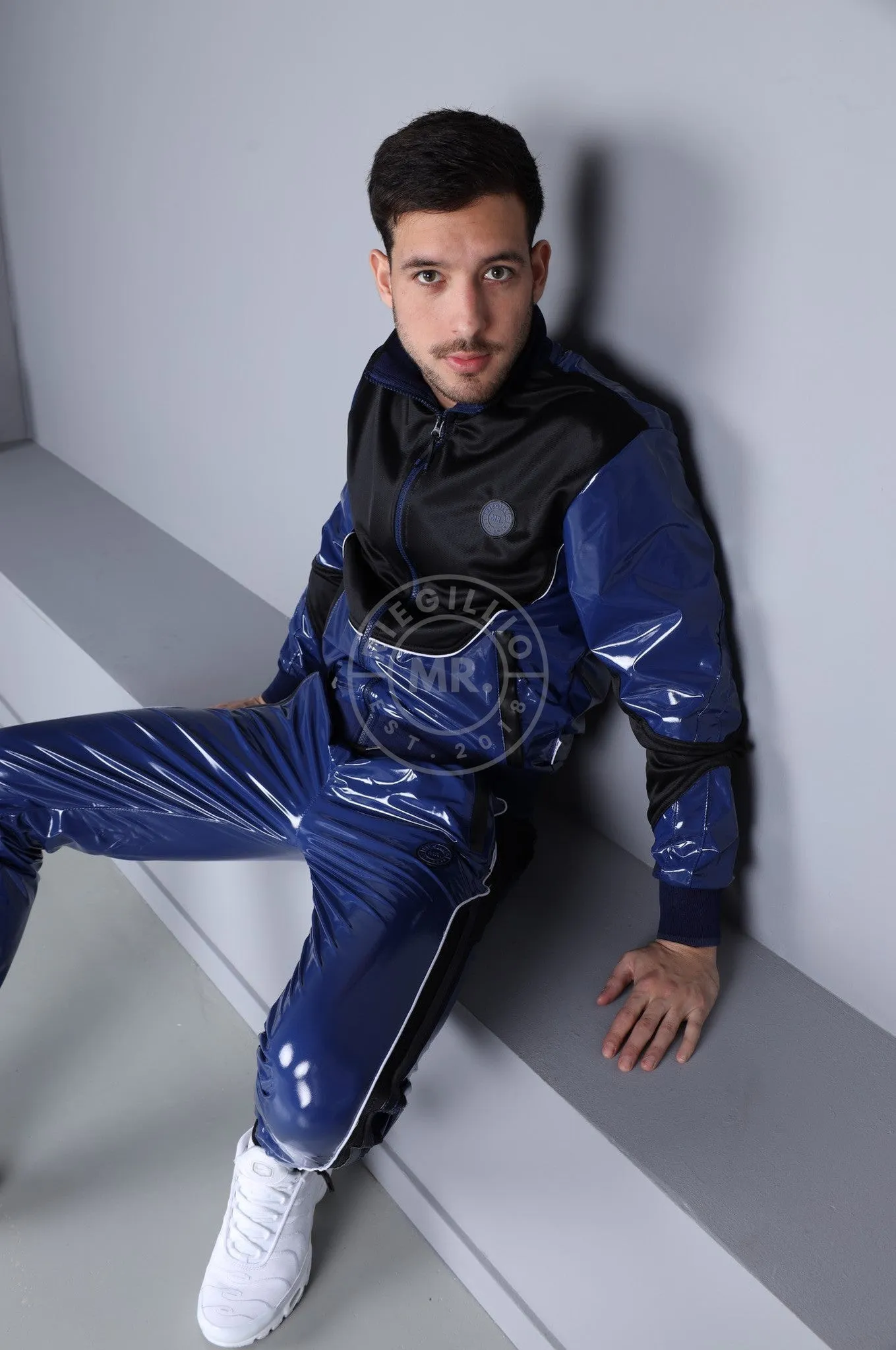 PVC 24 Tracksuit Jacket - Blue