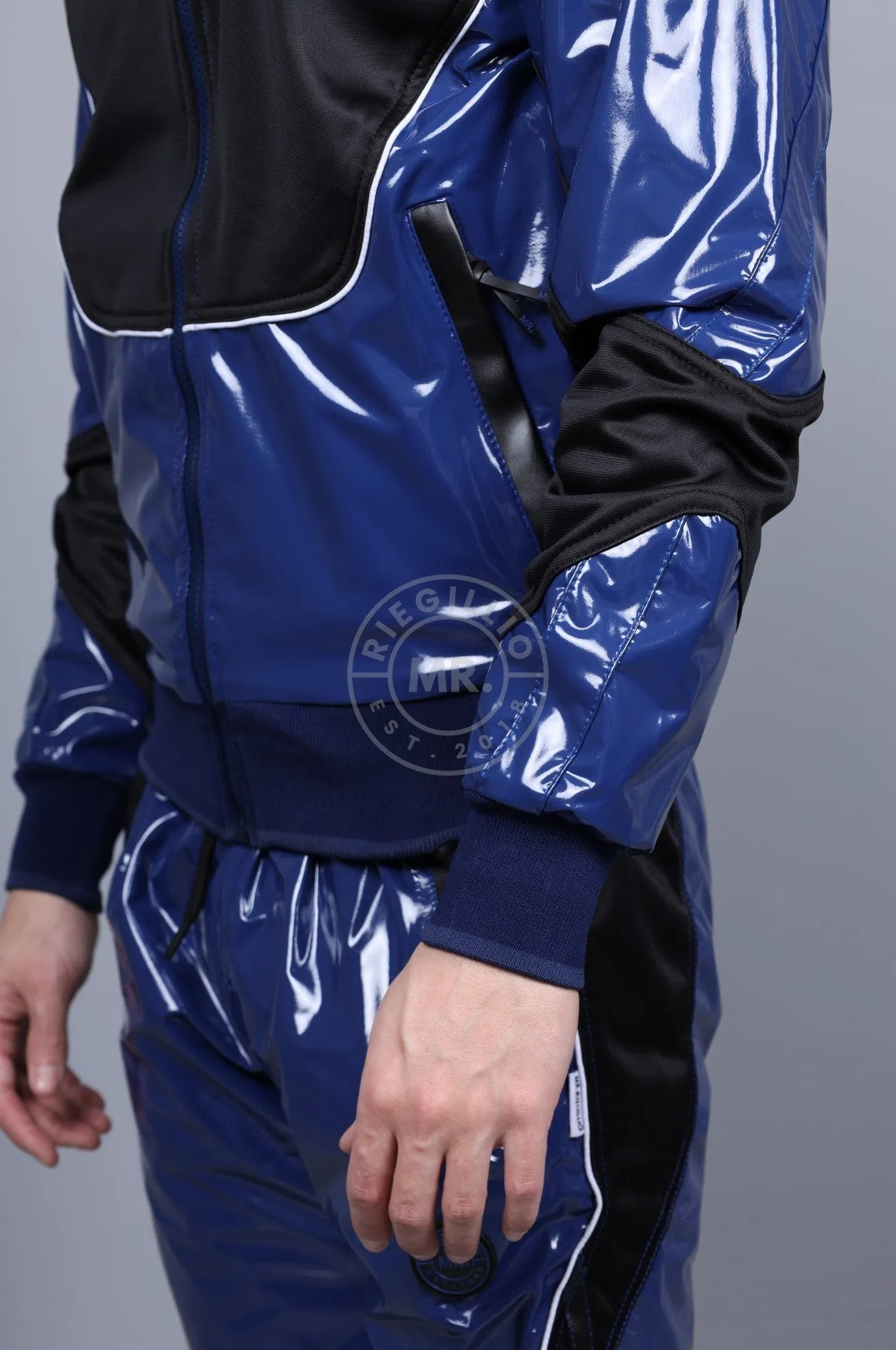 PVC 24 Tracksuit Jacket - Blue