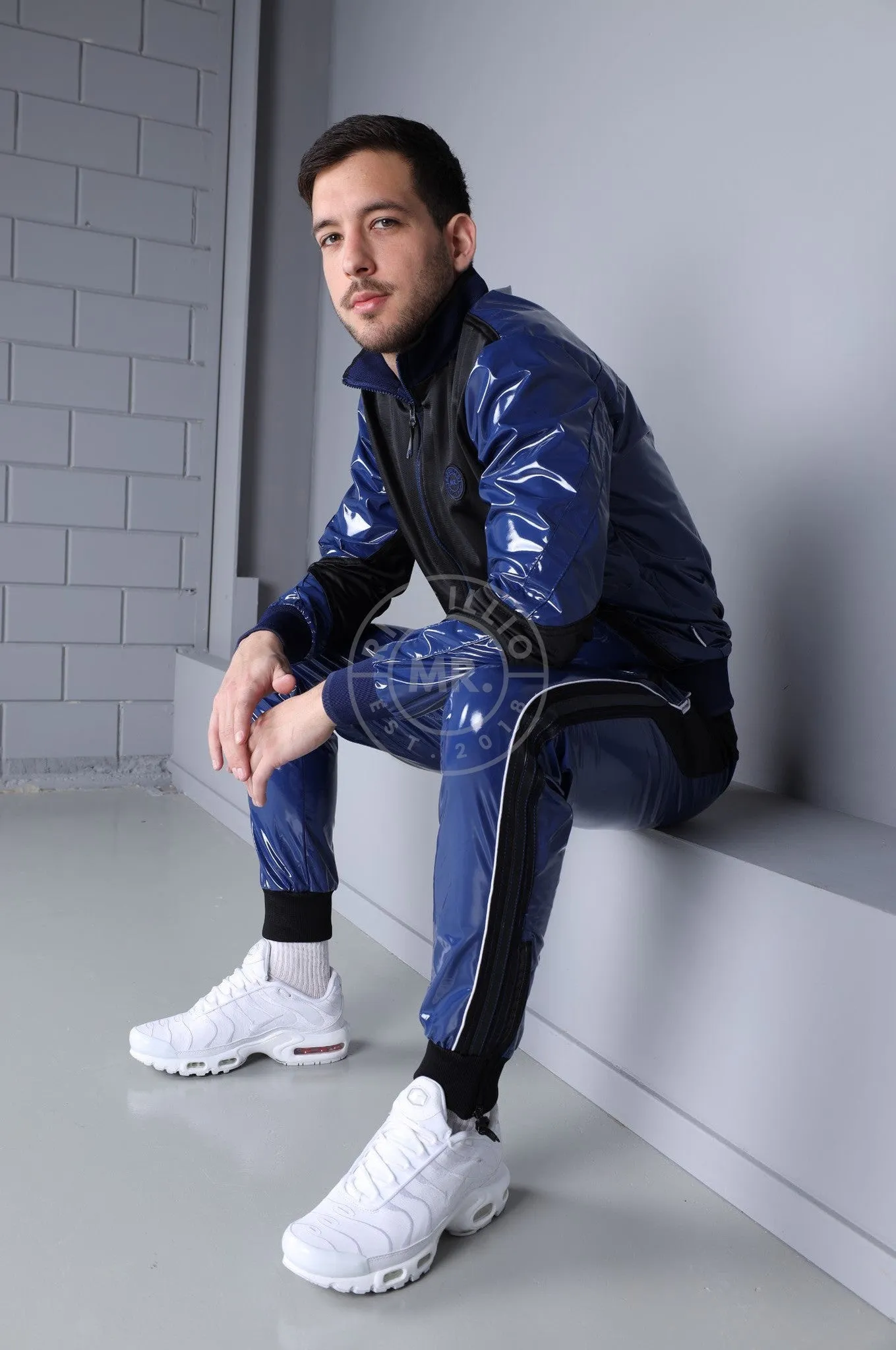 PVC 24 Tracksuit Jacket - Blue