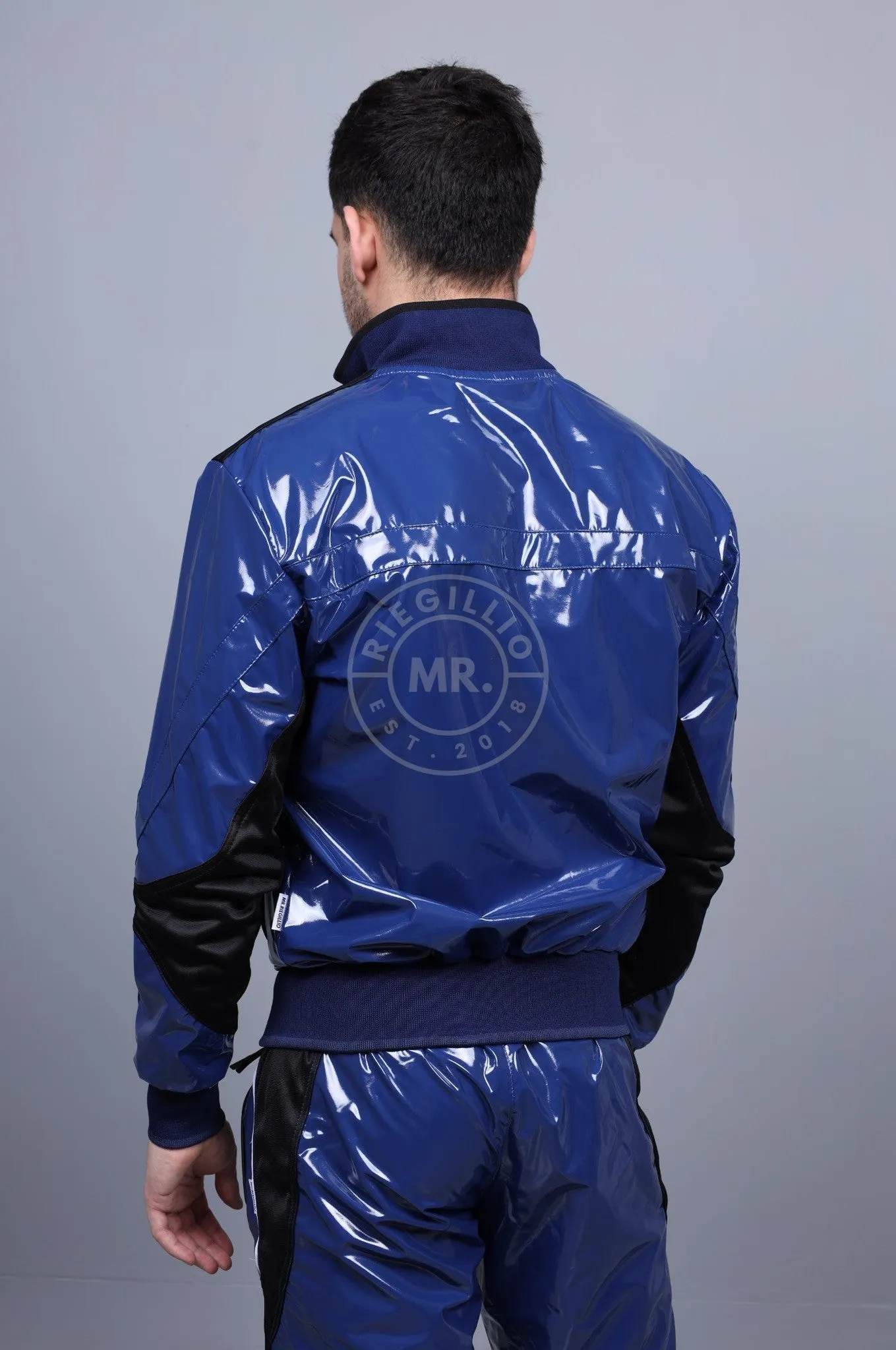 PVC 24 Tracksuit Jacket - Blue