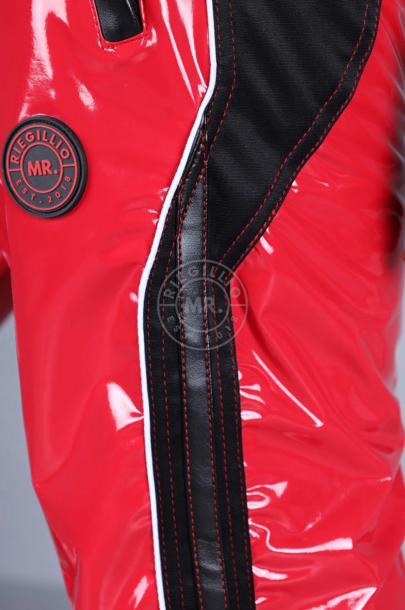 PVC 24 Tracksuit Pants - Red