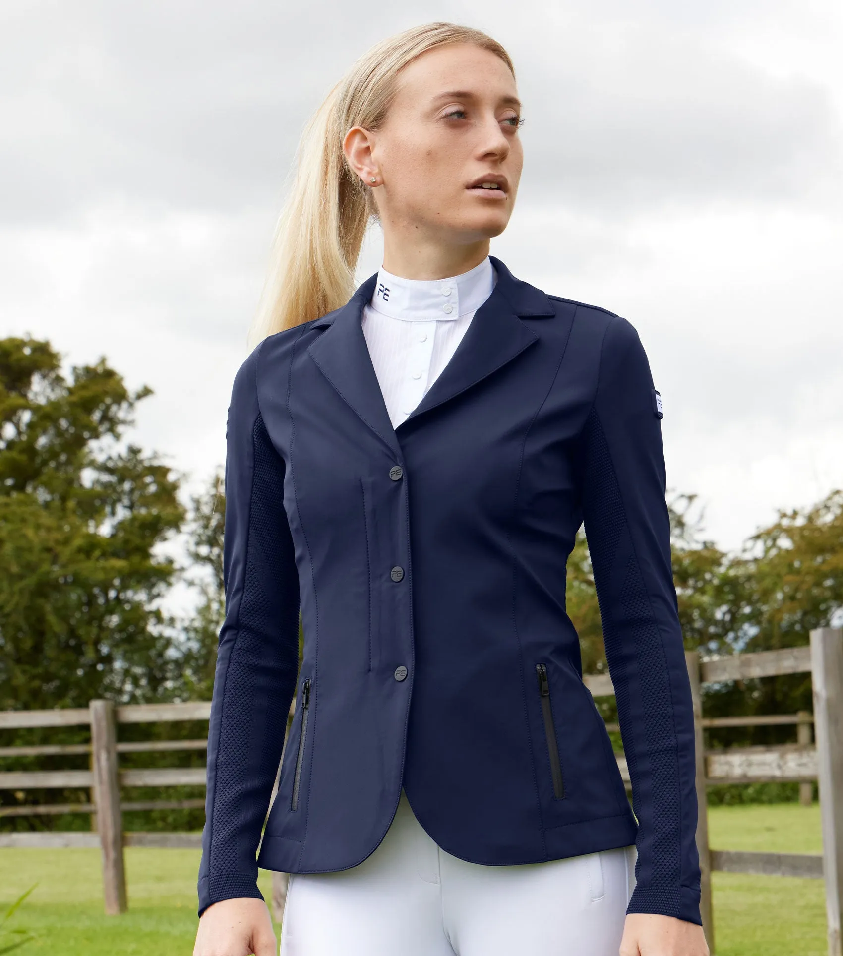 Quarto Ladies Competition Jacket French Navy