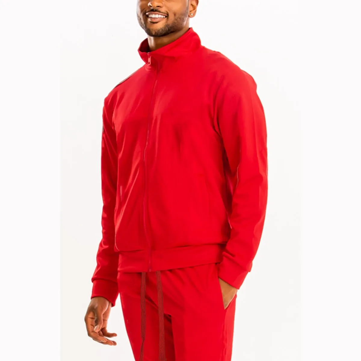 Red Essential Track Jacket