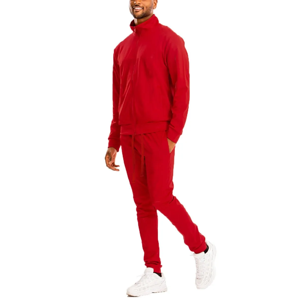 Red Essential Track Suit