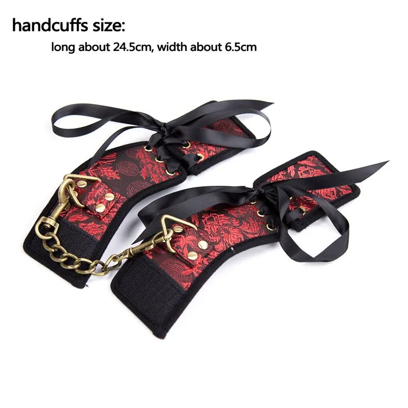 Restriants Women Hand Ankle Cuffs