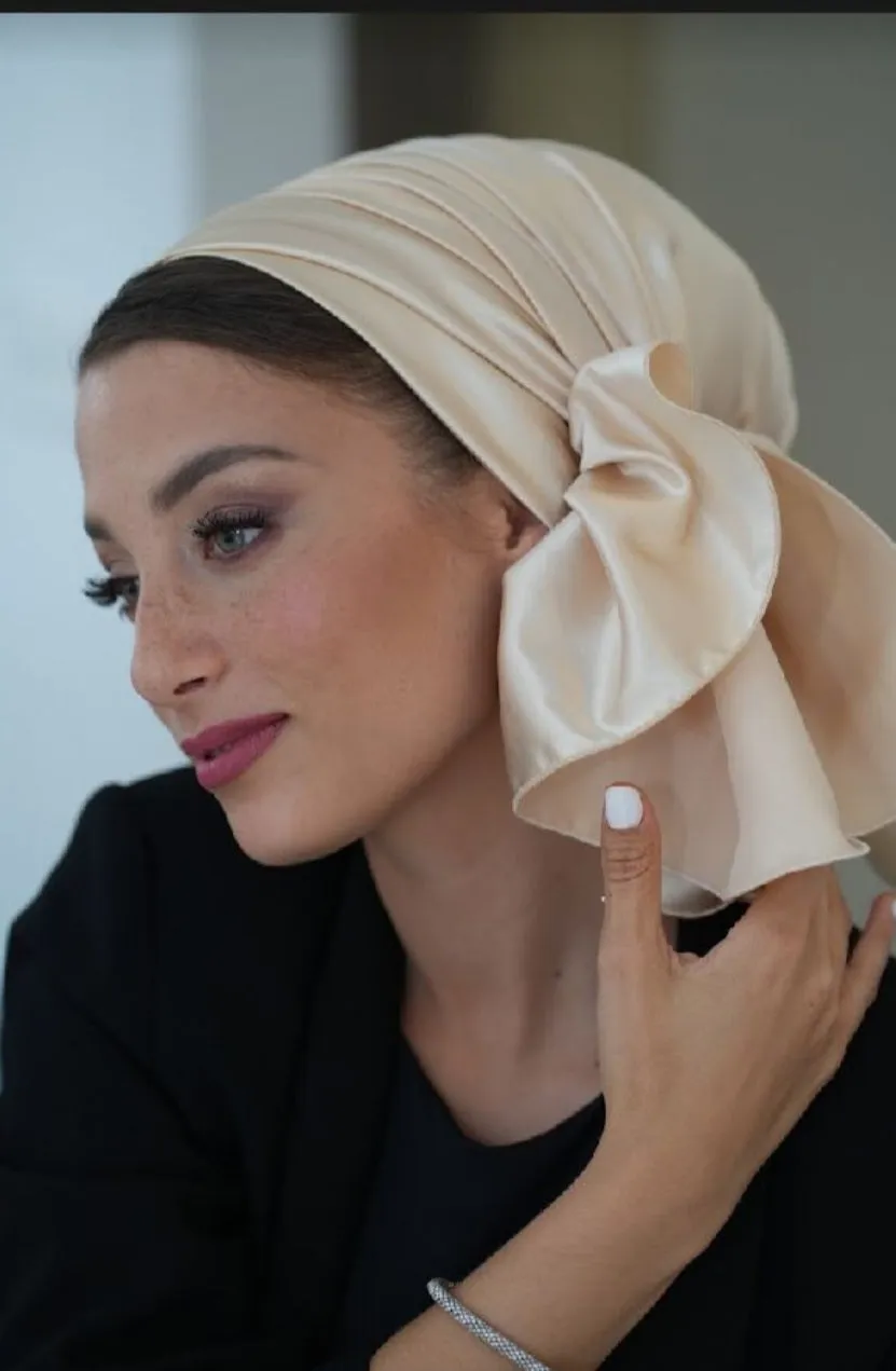 Rinati Lakel Silk Scarf with Scrunchie