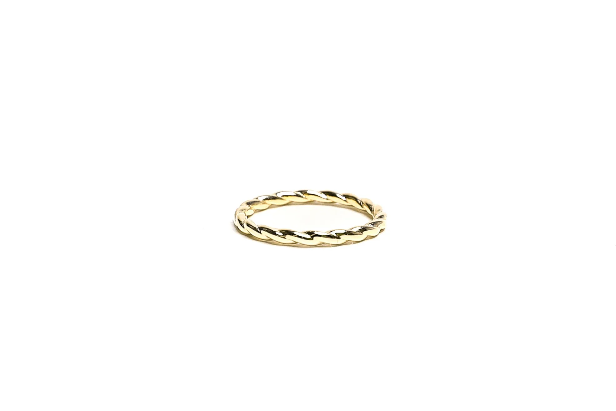 Rope Vermeil Ring