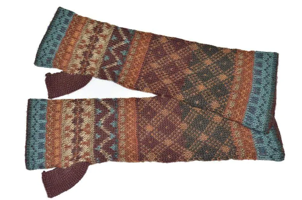 Rowan Women's Fingerless Alpaca Gloves