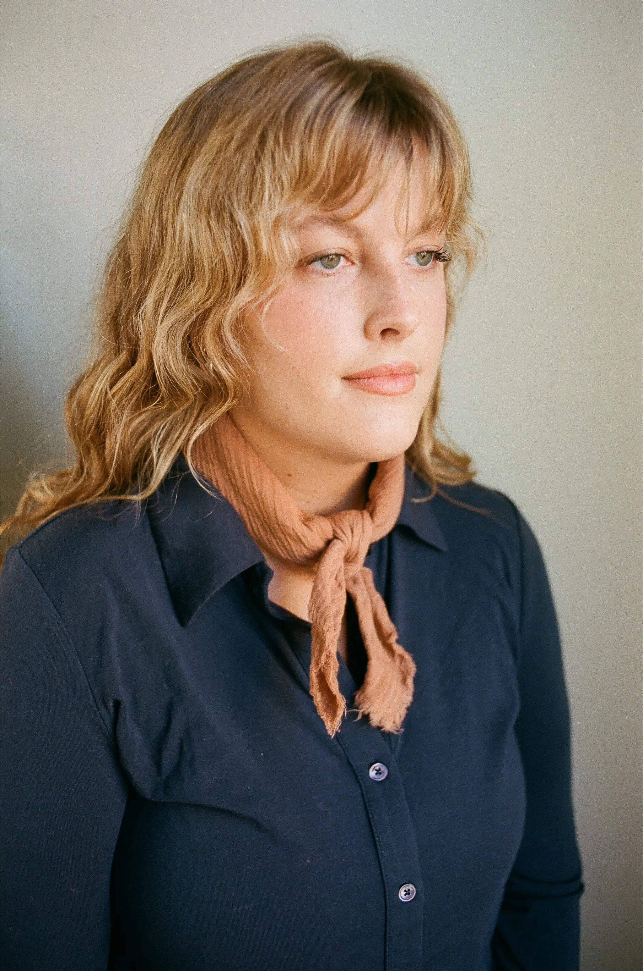 Rust Organic Cotton Plant Dyed Bandana