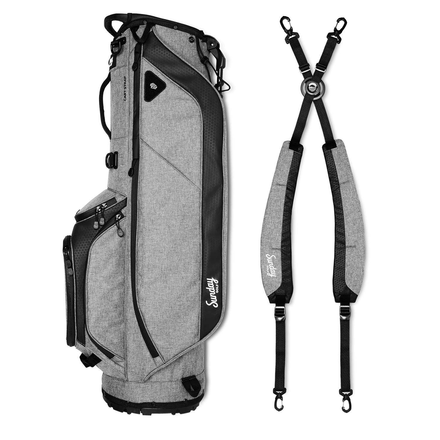 Ryder | Heather Gray Lightweight Stand Bag