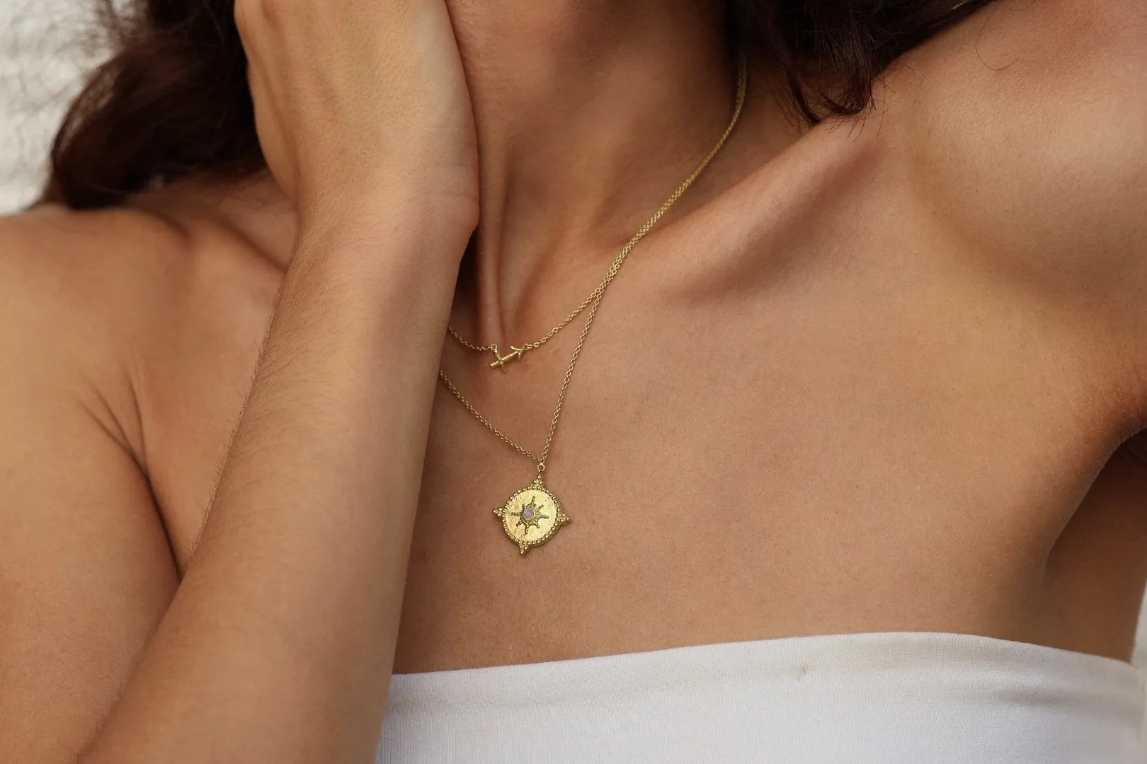 Sagittarius Gold Vermeil Necklace