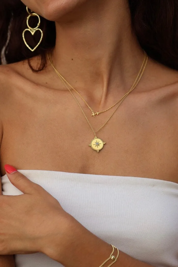 Sagittarius Gold Vermeil Necklace