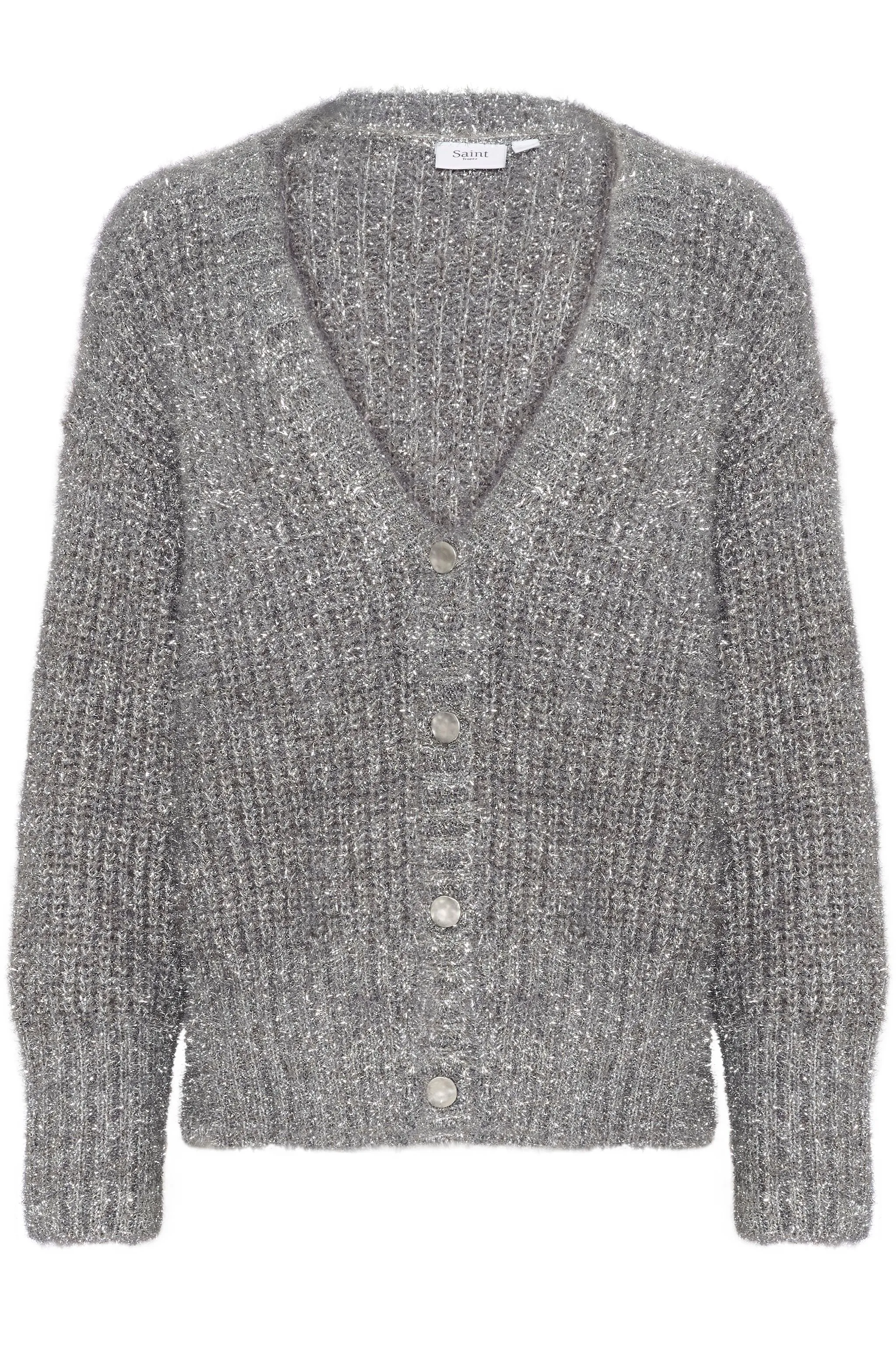 Saint Tropez Halfa Cardigan in Silver