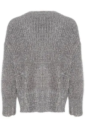 Saint Tropez Halfa Cardigan in Silver