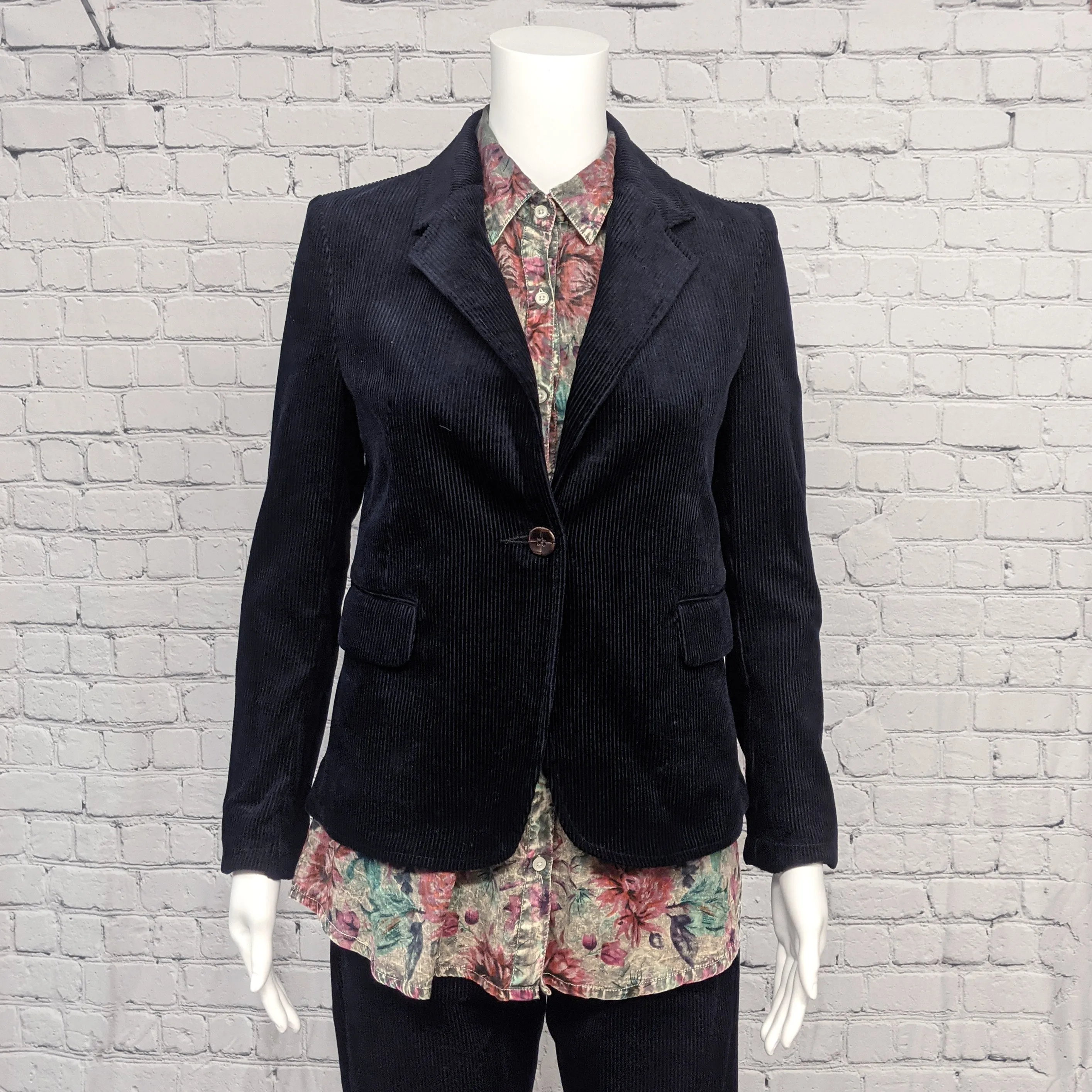 SALE! Georgia Blazer in Indigo by The Little Project