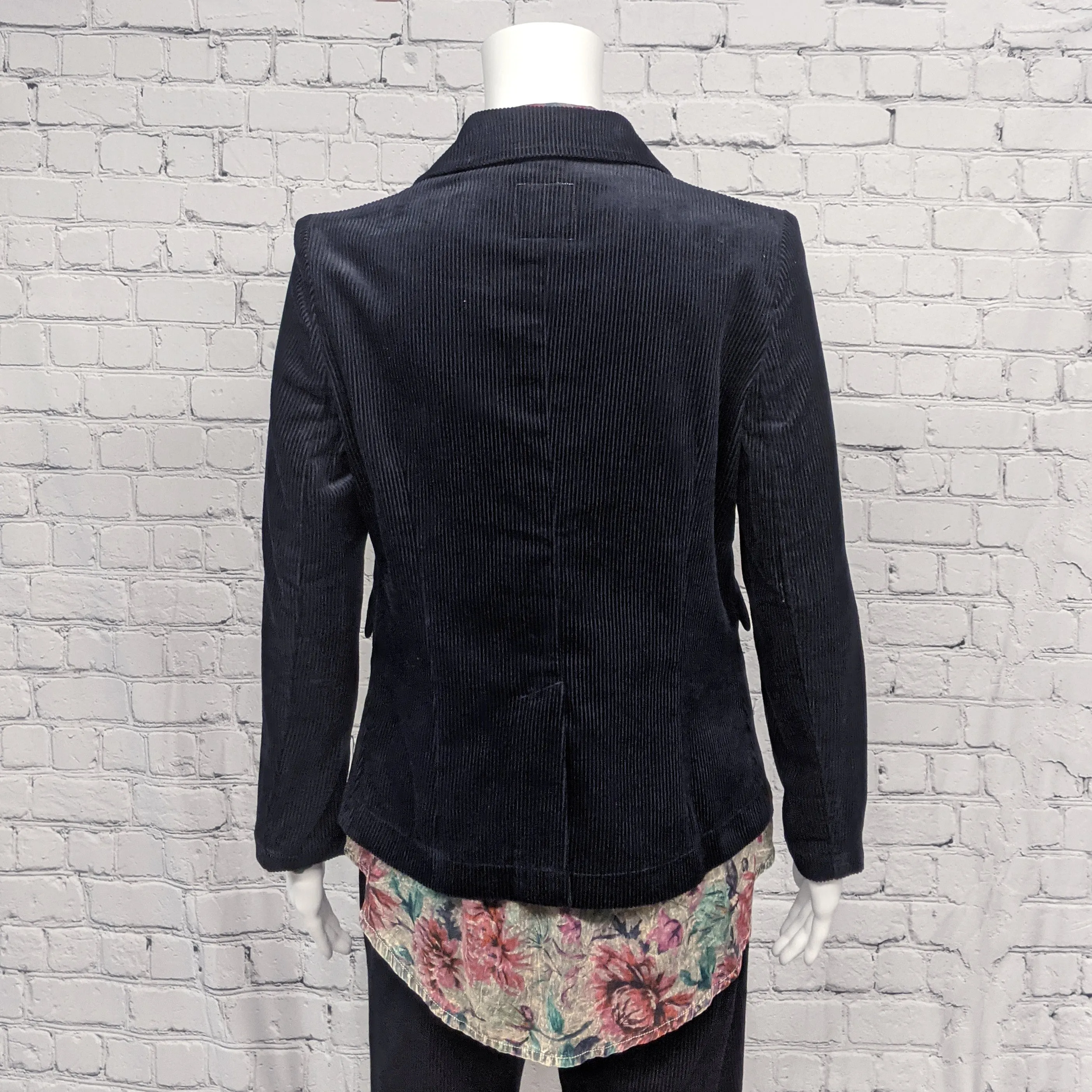 SALE! Georgia Blazer in Indigo by The Little Project