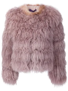 shaggy shearling jacket