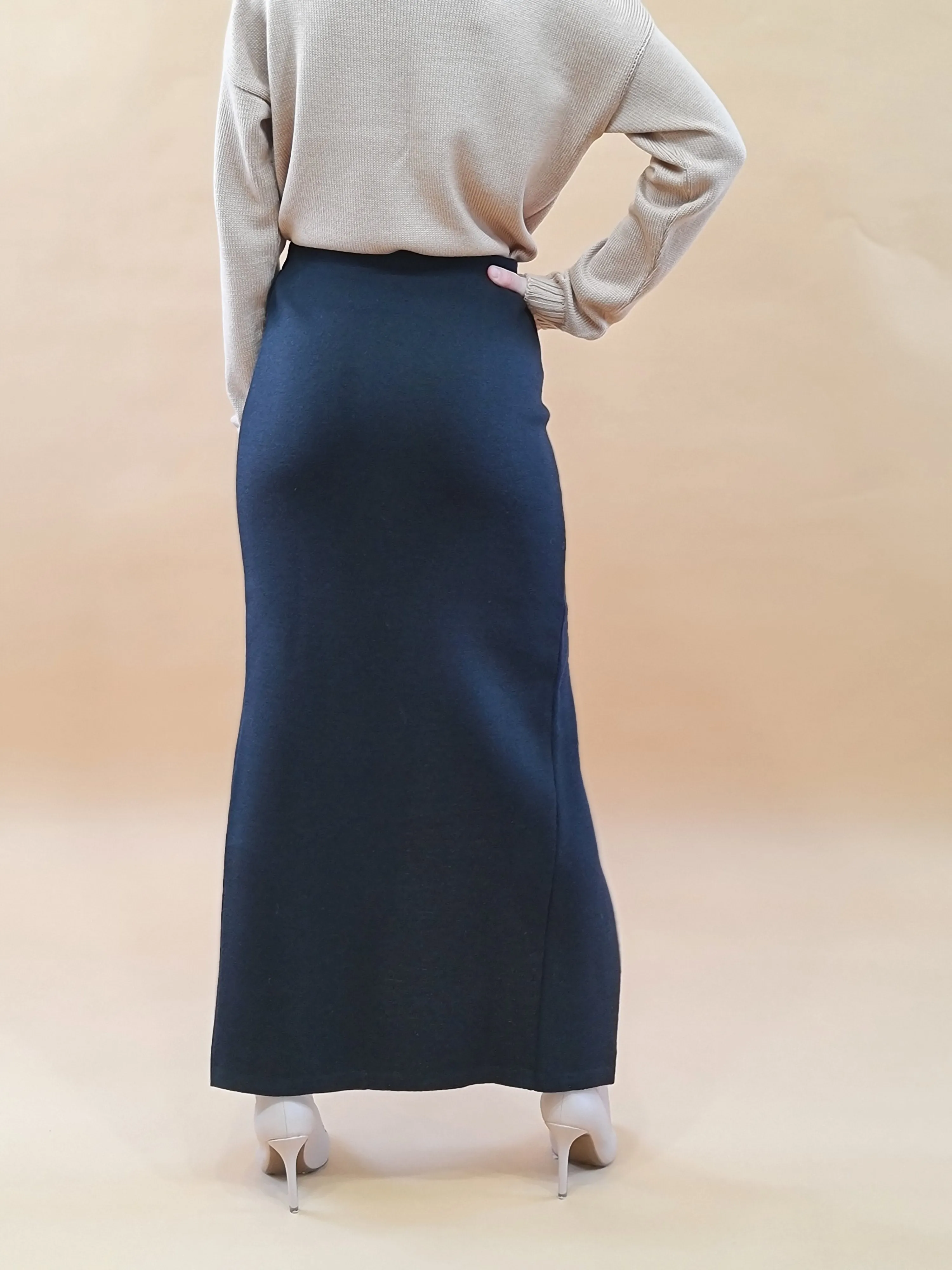 Silenzio Merino Maxi Skirt