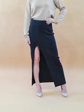 Silenzio Merino Maxi Skirt