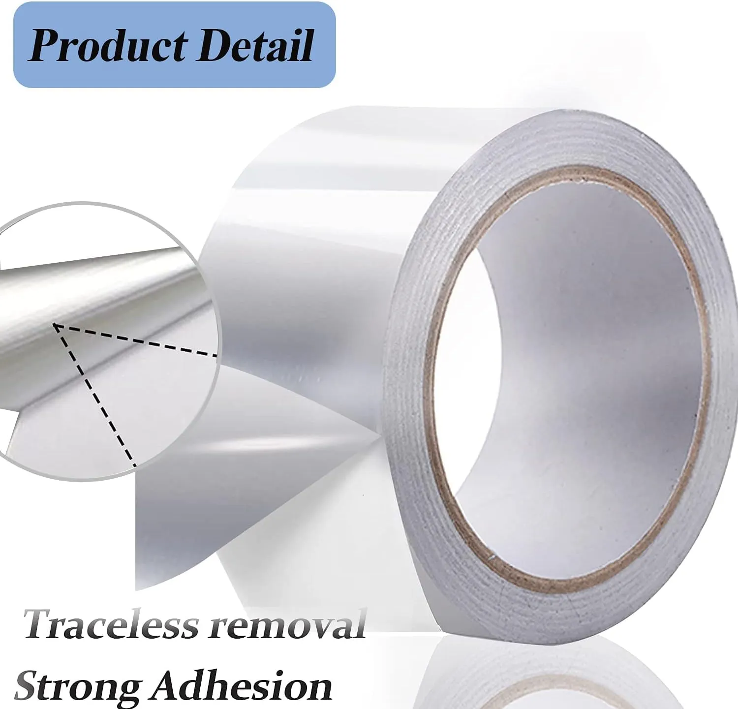 Silver Aluminum Foil Tape Super Fix Adhesive Tape Stop Leak Seal Repair Waterproof Tape Crack