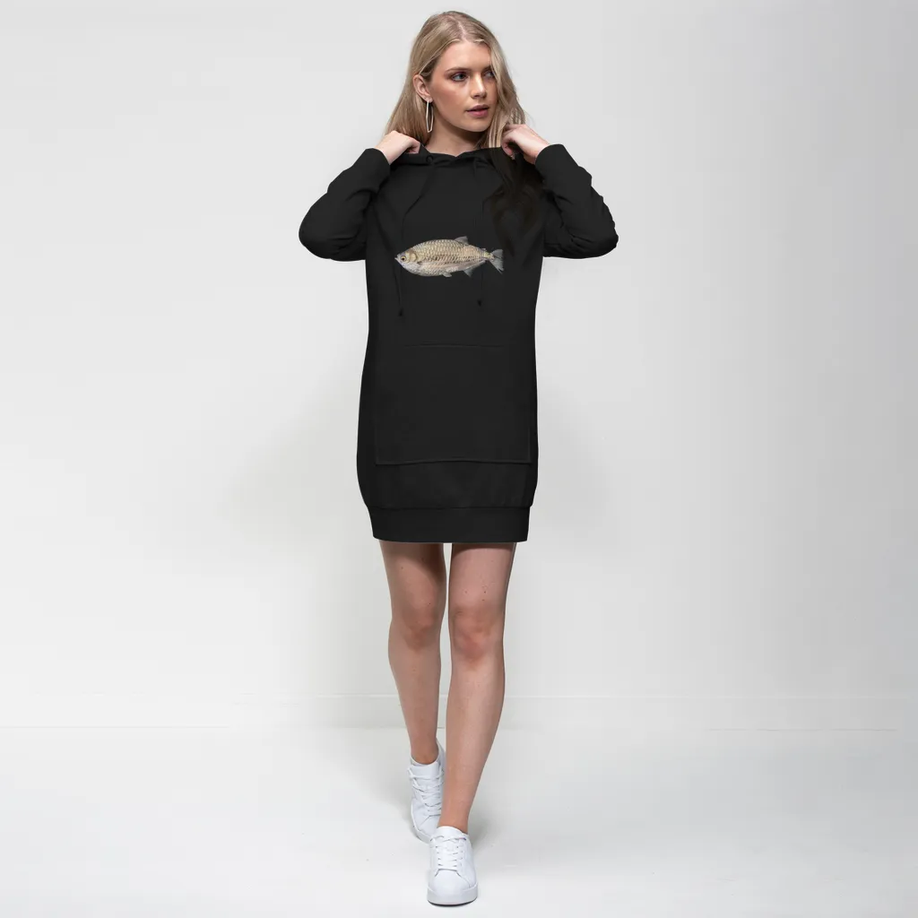 Silver Fish Premium Adult Hoodie Dress