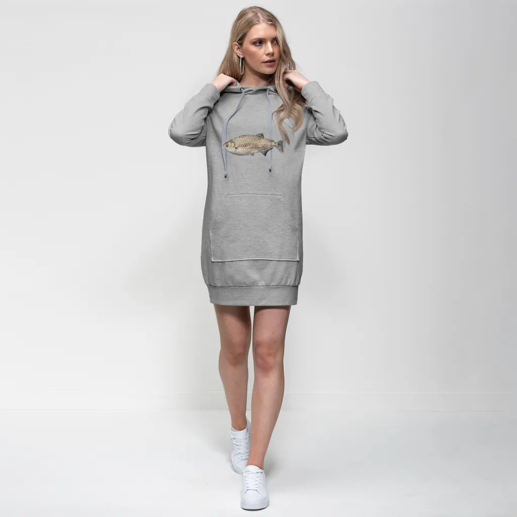 Silver Fish Premium Adult Hoodie Dress