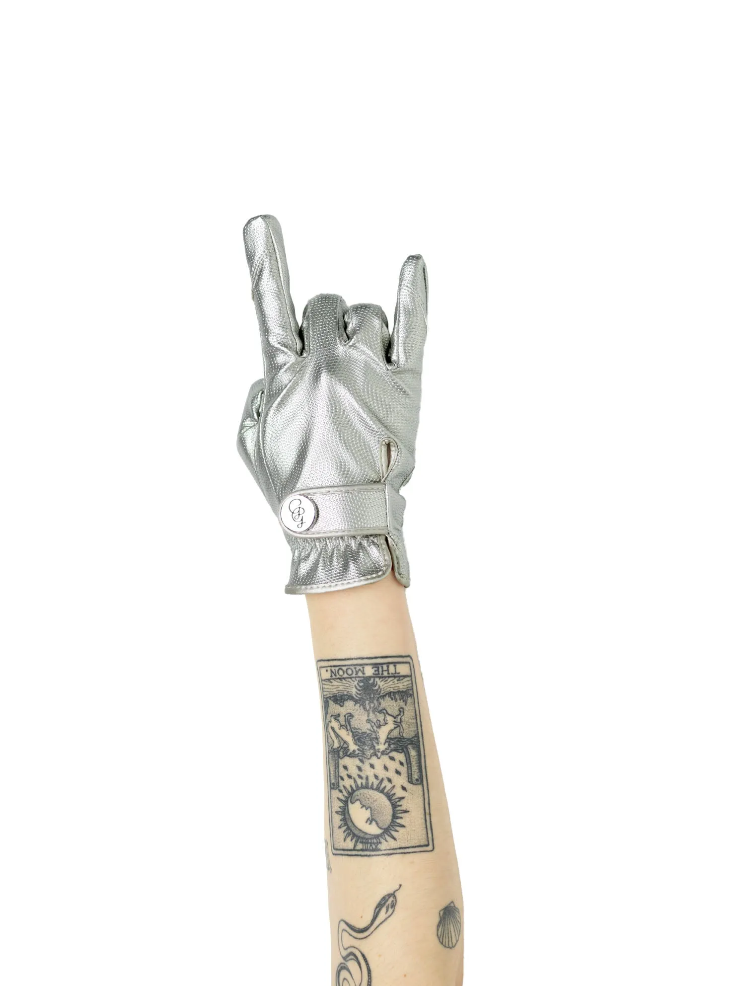 Silver Gardening Gloves