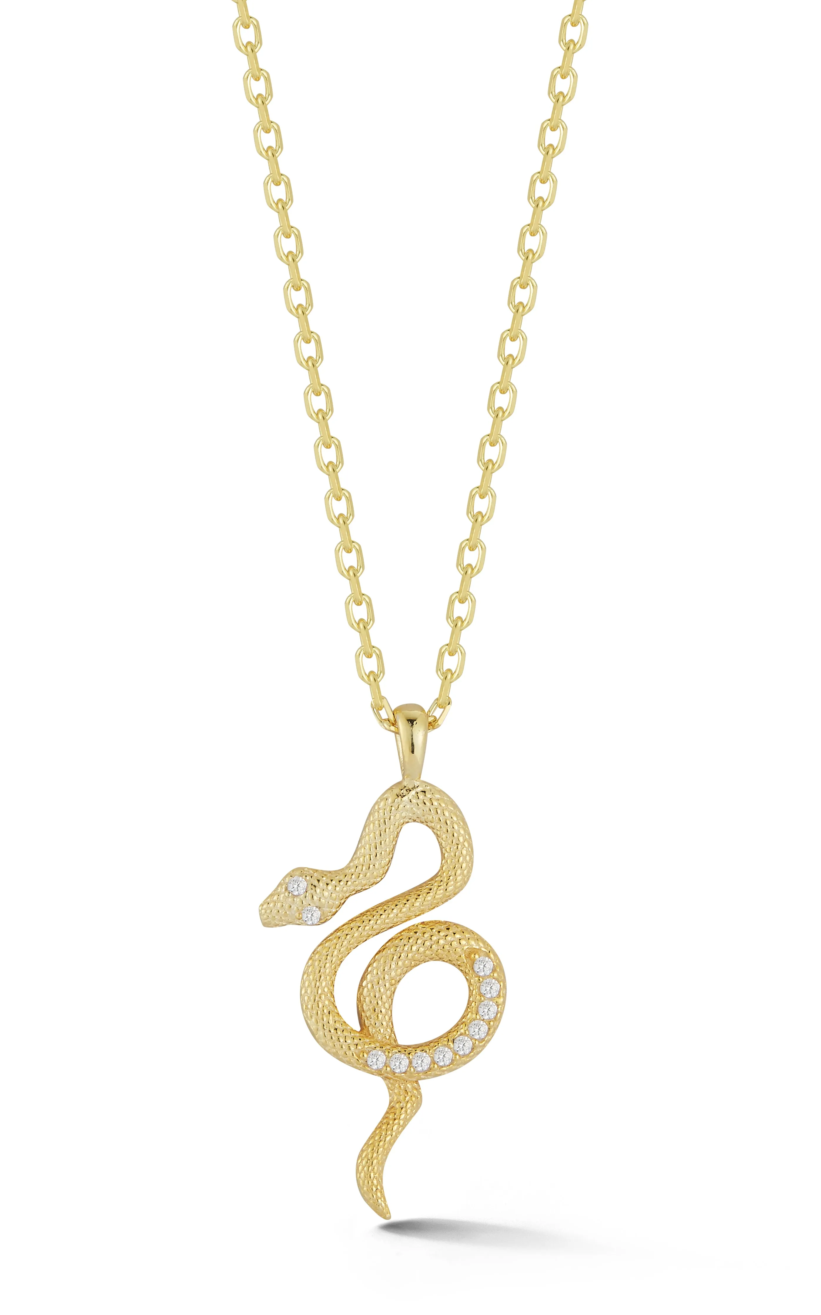 Snake Pendant Necklace