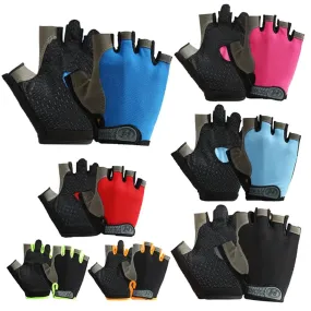 Summer Cycling Sports Gloves For Men's Fitness Training Fingerless Women's Fitness Bicycles Anti-slip and Breathable Sports