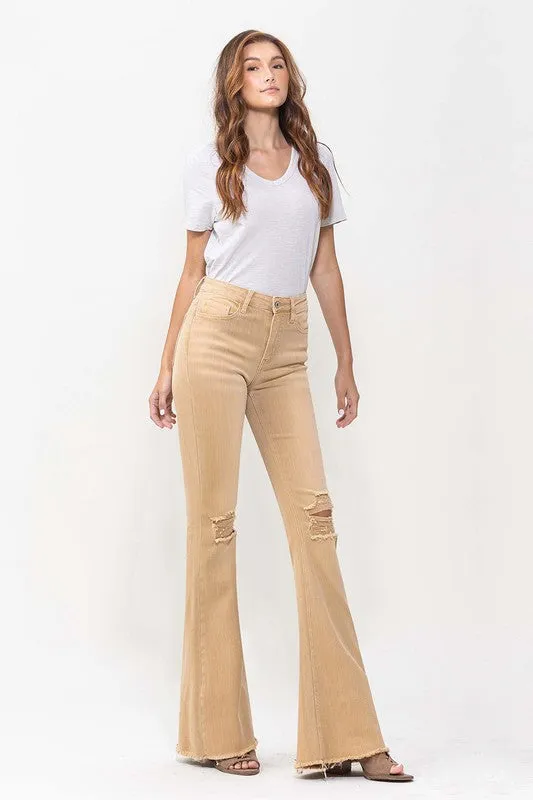 TEEK - Dew Drop High Rise Flare Jeans