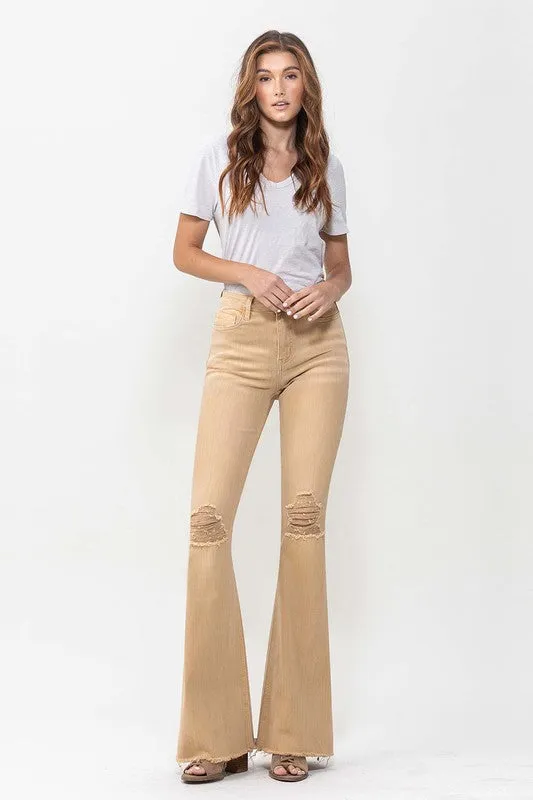 TEEK - Dew Drop High Rise Flare Jeans