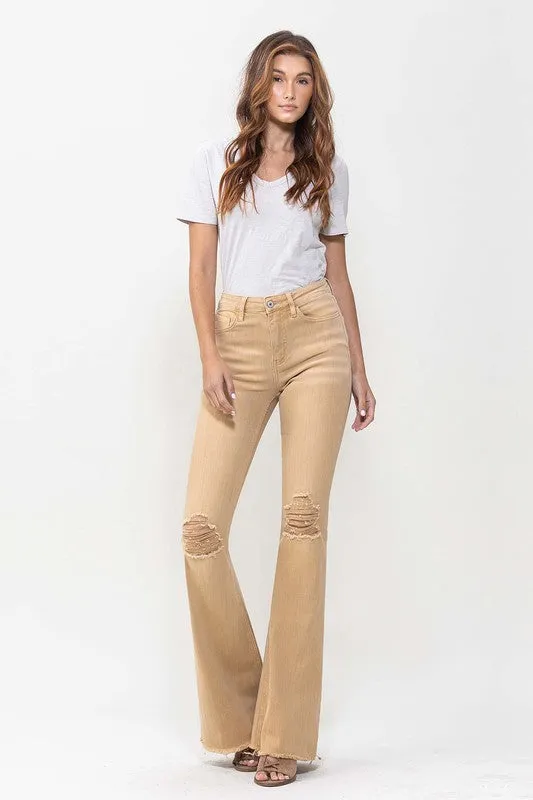 TEEK - Dew Drop High Rise Flare Jeans