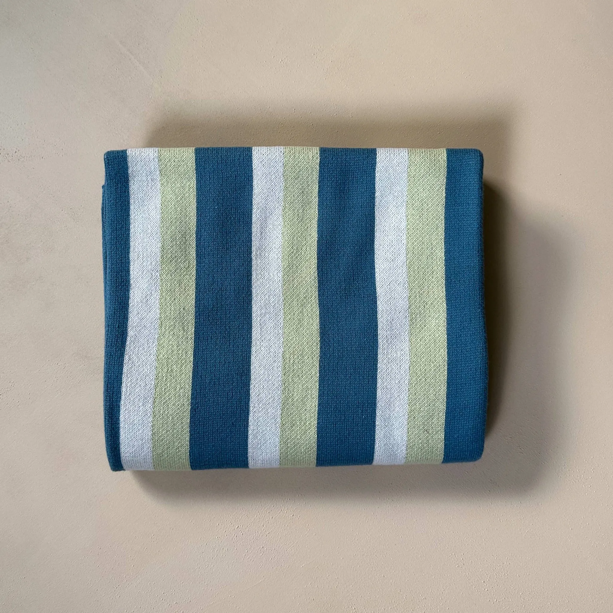 The Bundle Co - River Cotton Baby Knit Blanket