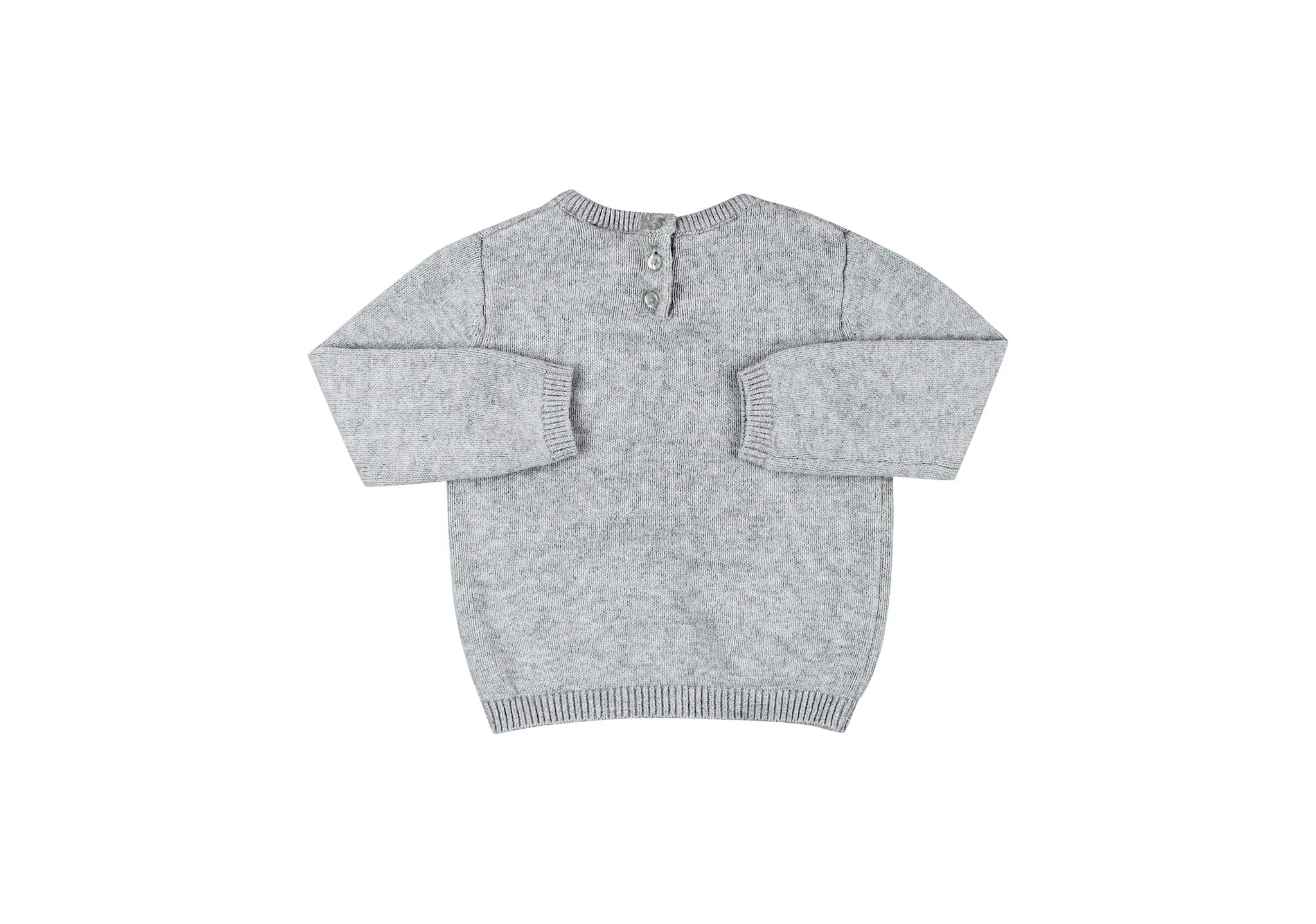 The Little White Company, Baby Girls Reindeer Jumper, 12-18 Months