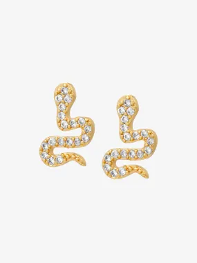 Tyler Snake Stud Earrings