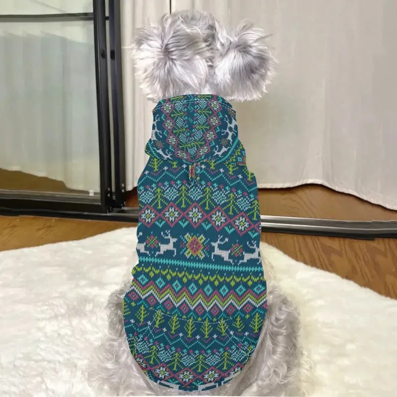 Ugly Christmas Hoodie for Small Dogs and Cats