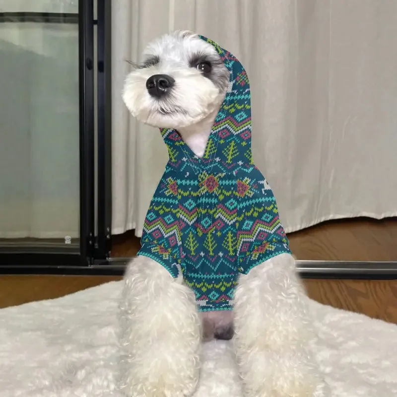 Ugly Christmas Hoodie for Small Dogs and Cats