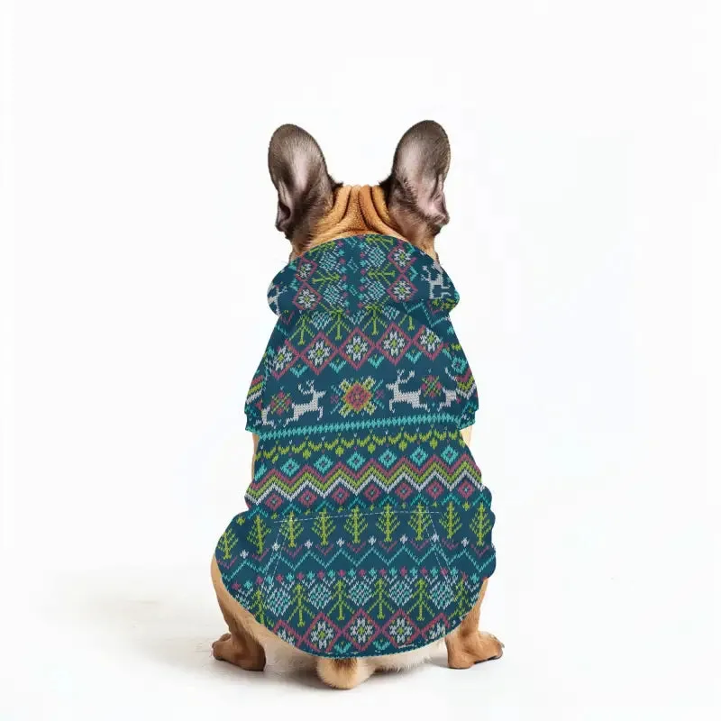 Ugly Christmas Hoodie for Small Dogs and Cats