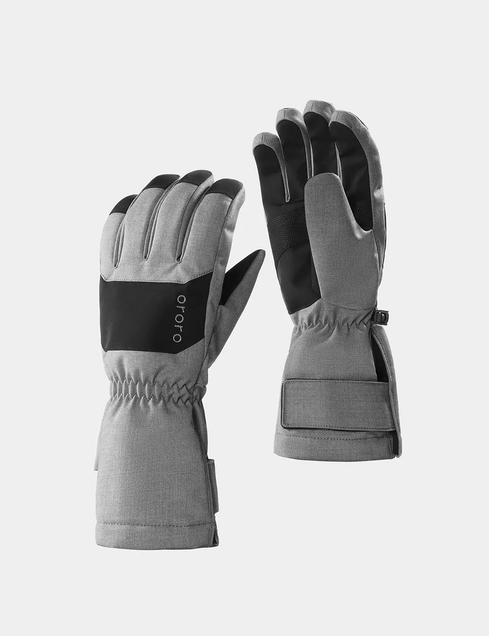 Unisex Shell Gloves - Dark Green / Flecking Grey