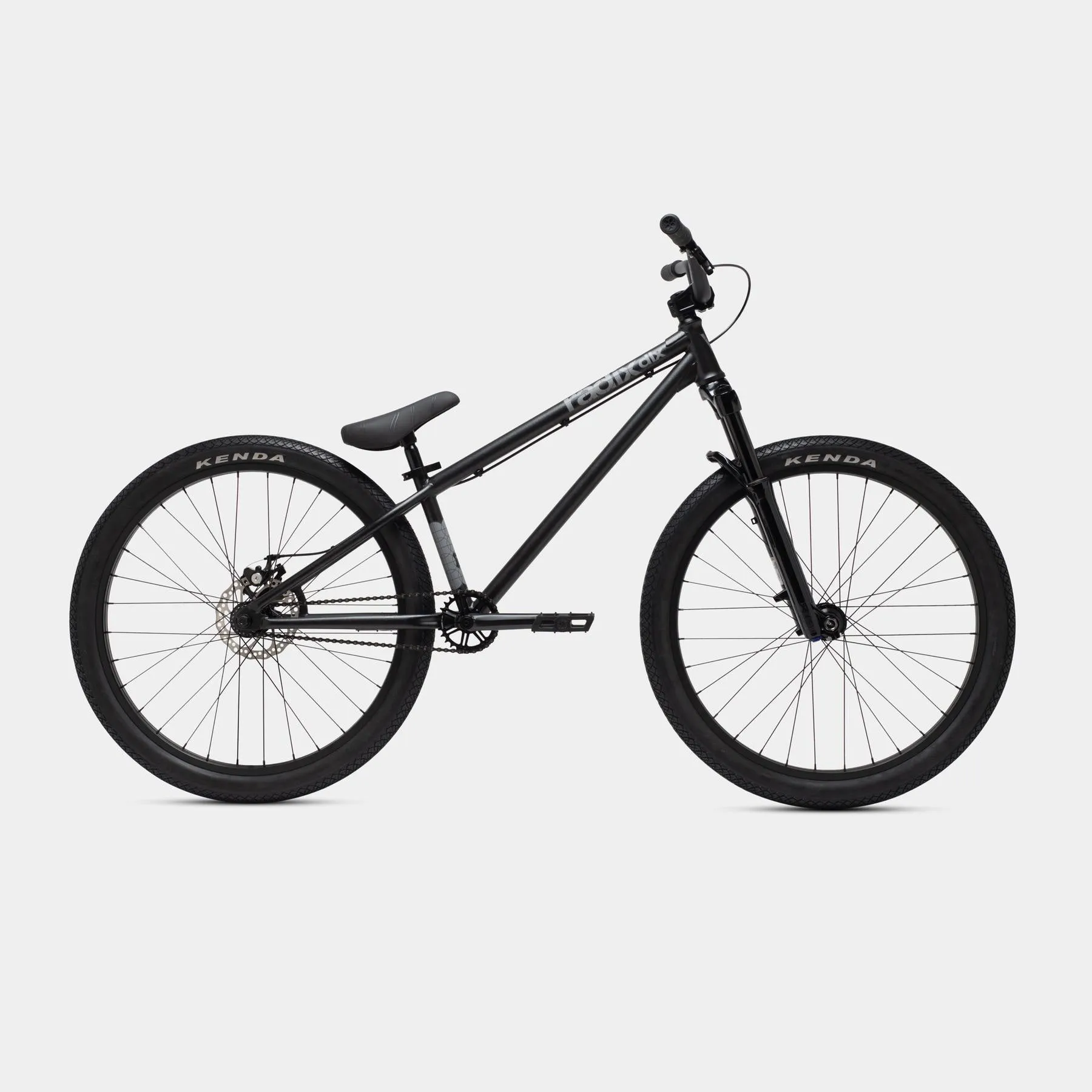 Verde Radix DLX Dirt Jumper 26" Complete Bike - Black