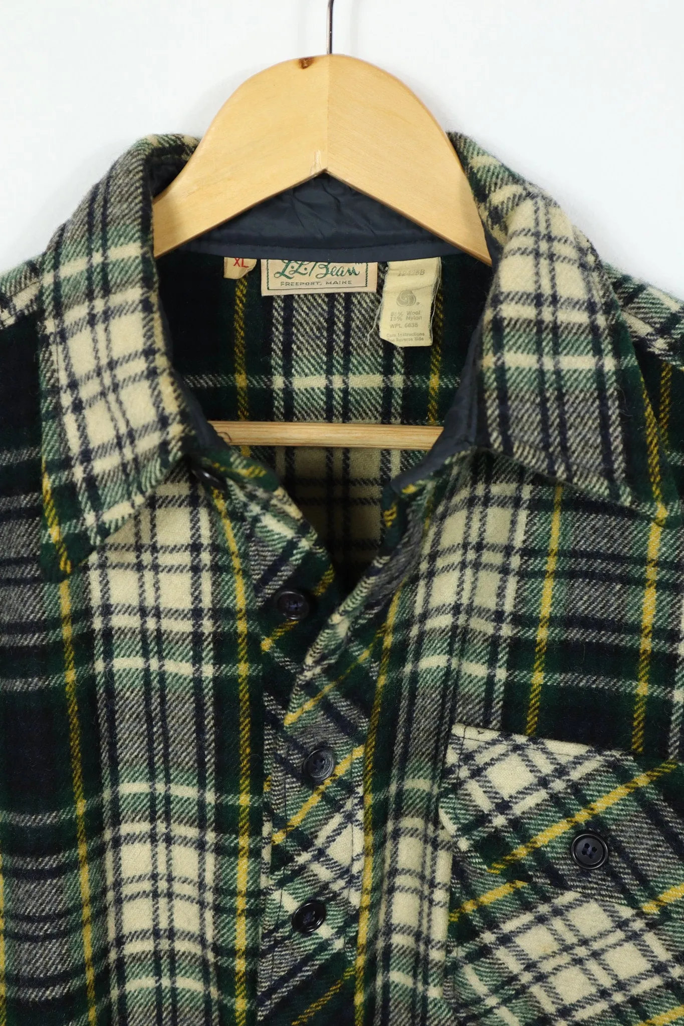 Vintage L.L. Bean Wool Shirt