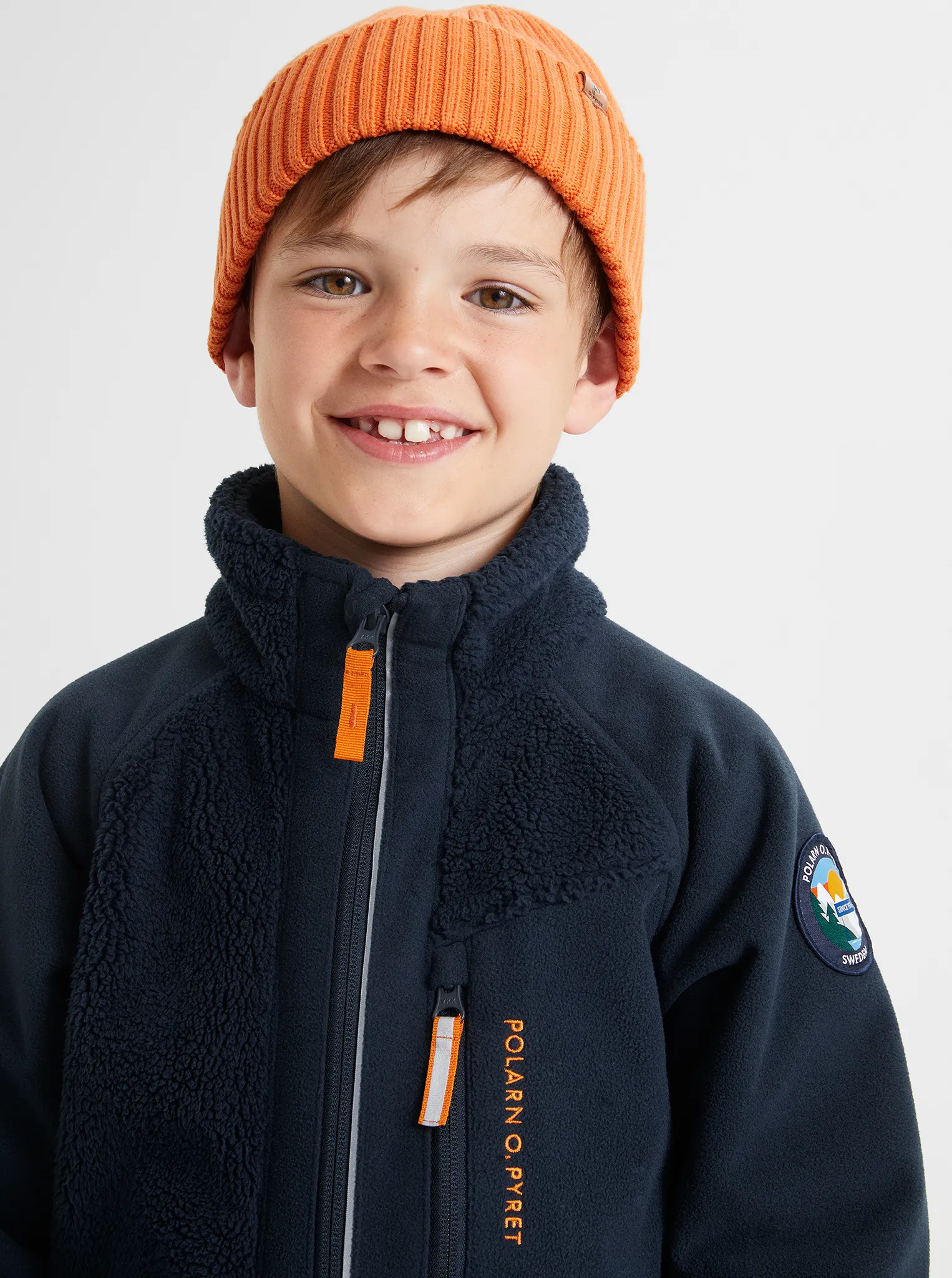 Waterproof Hybrid Kids Fleece Jacket