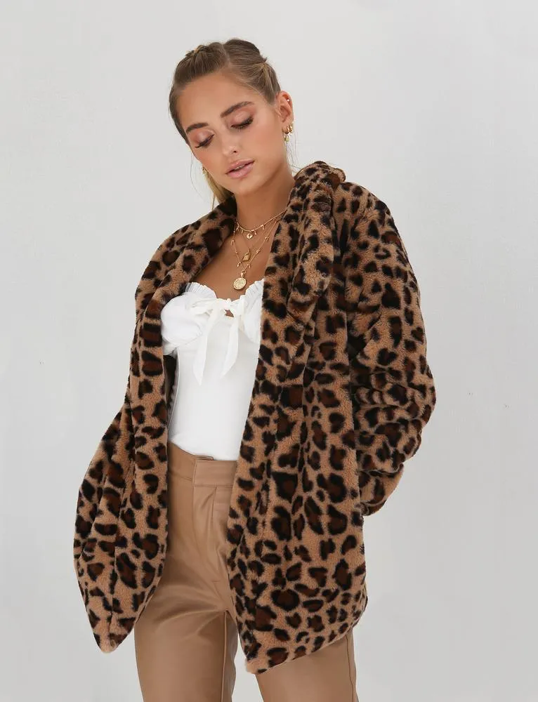 Wild Things Jacket -Leopard