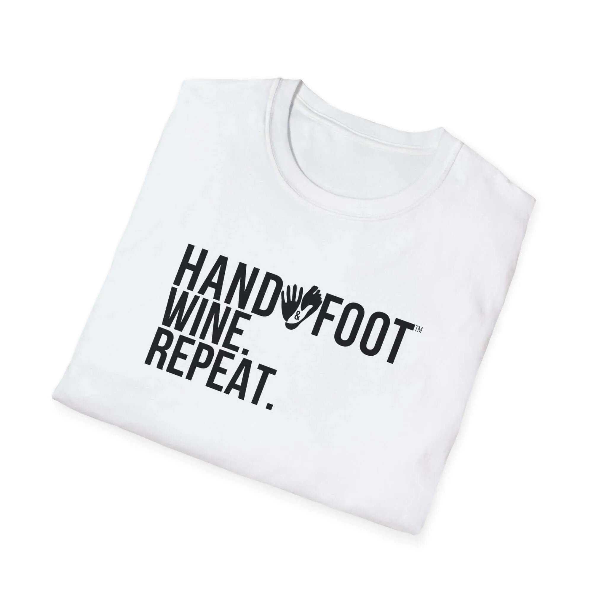 Wine. Repeat. Softstyle T-Shirt