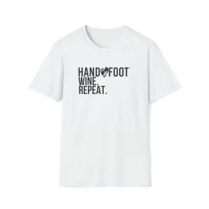 Wine. Repeat. Softstyle T-Shirt